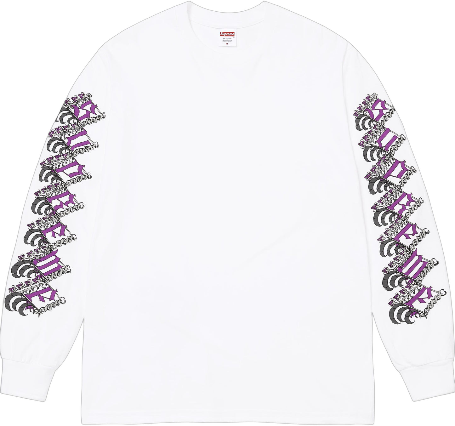 Supreme white Strawberries Long Sleeve Top