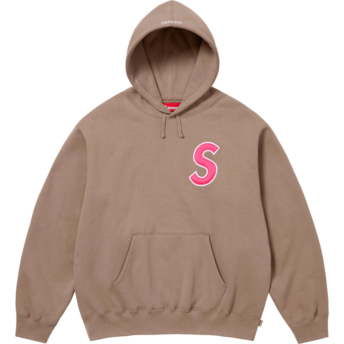 Supreme S logo Brown/pink