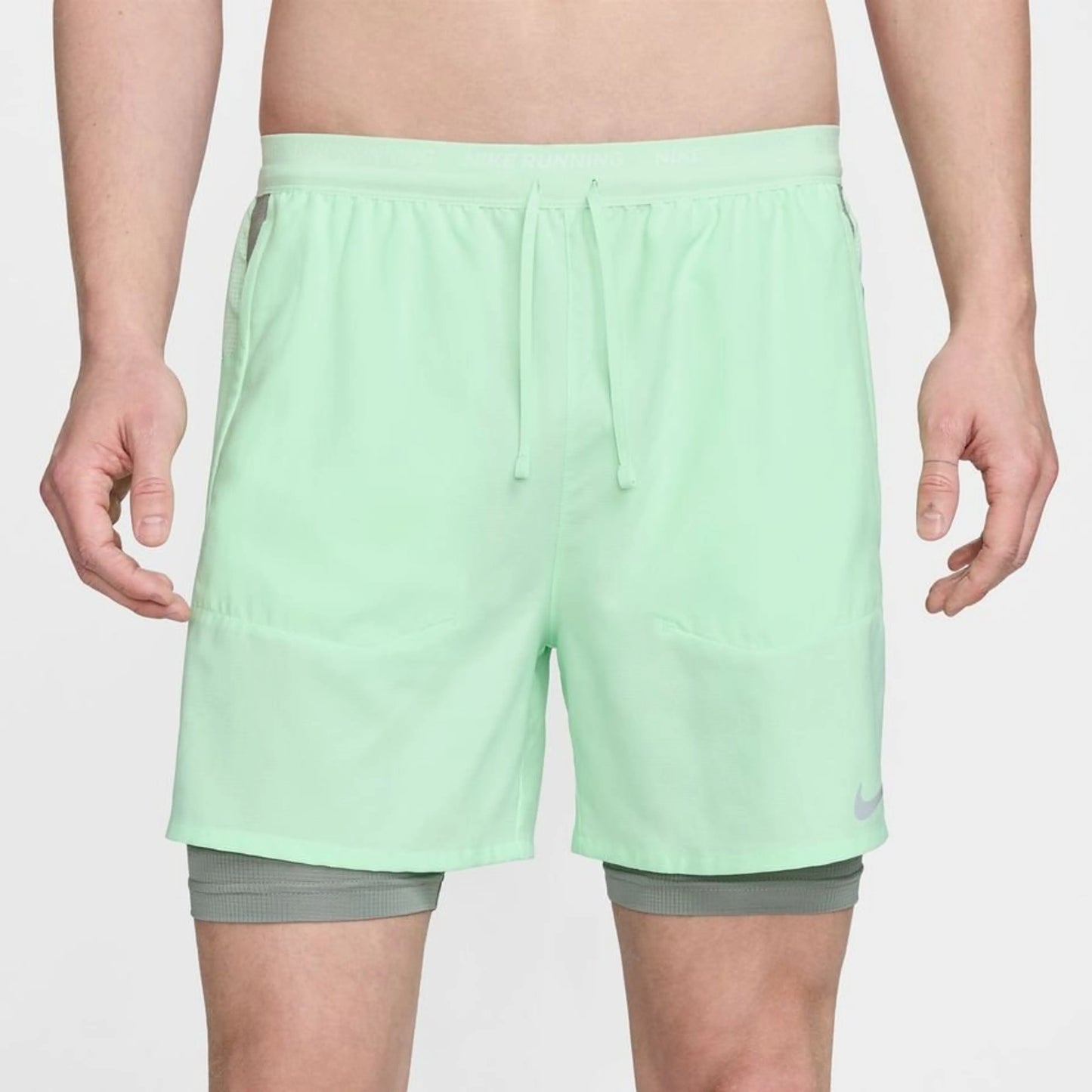 Nike Stride Dri-fit 5inch Hybrid 2 in 1 Running Shorts vapor
