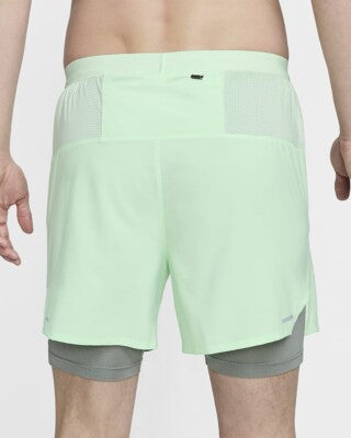 Nike Stride Dri-fit 5inch Hybrid 2 in 1 Running Shorts vapor