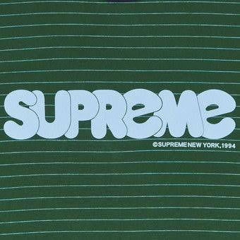 Supreme Bubble Letter Ringer Top