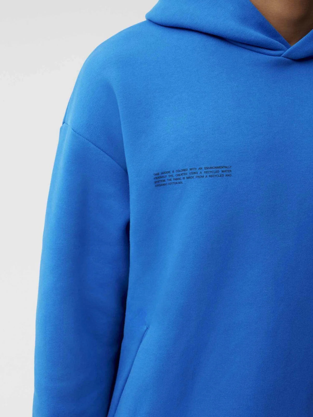 Pangaia 365 Signature Heavyweight Hoodie - Cobalt Blue