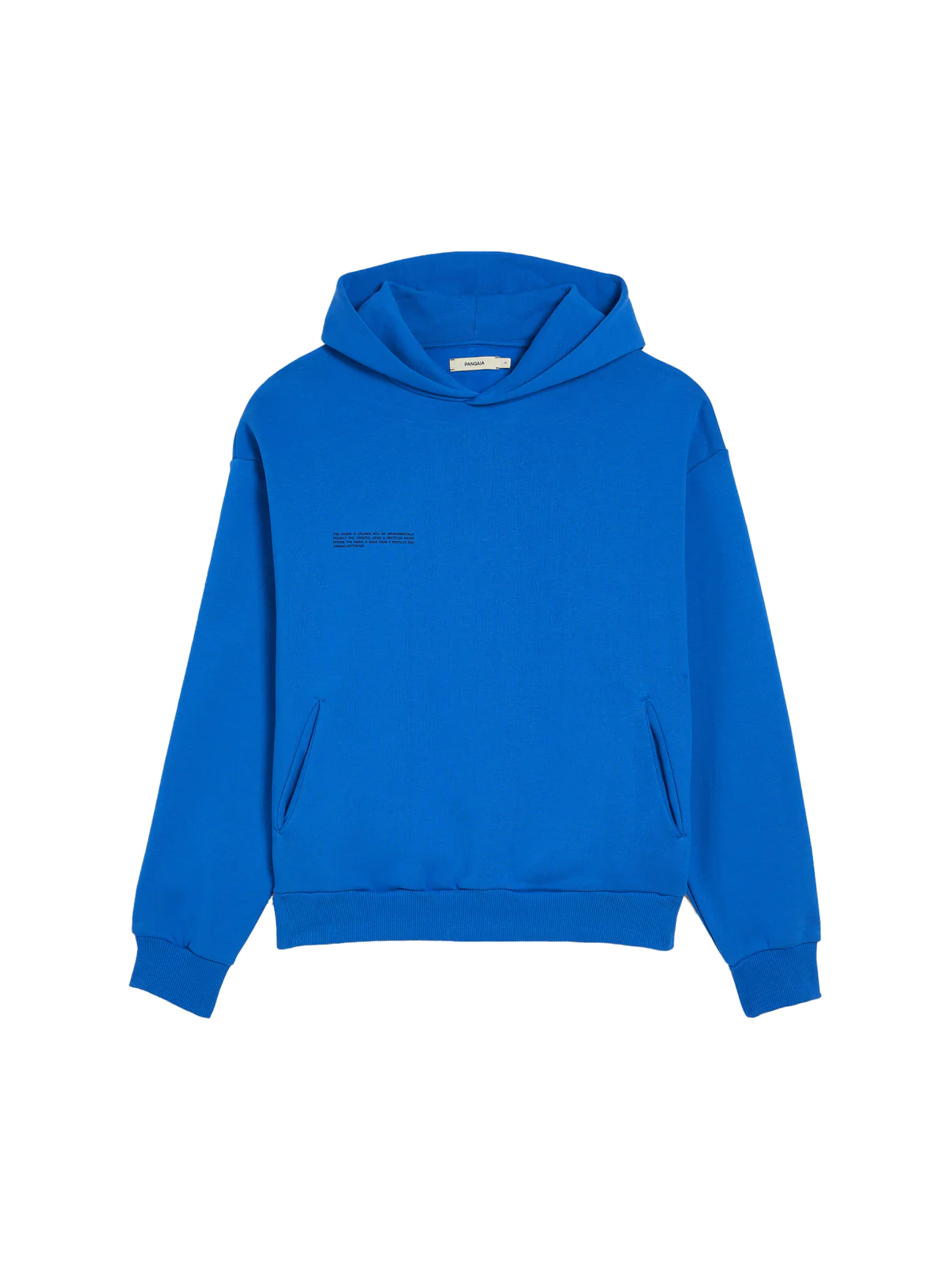 Pangaia 365 Signature Heavyweight Hoodie - Cobalt Blue