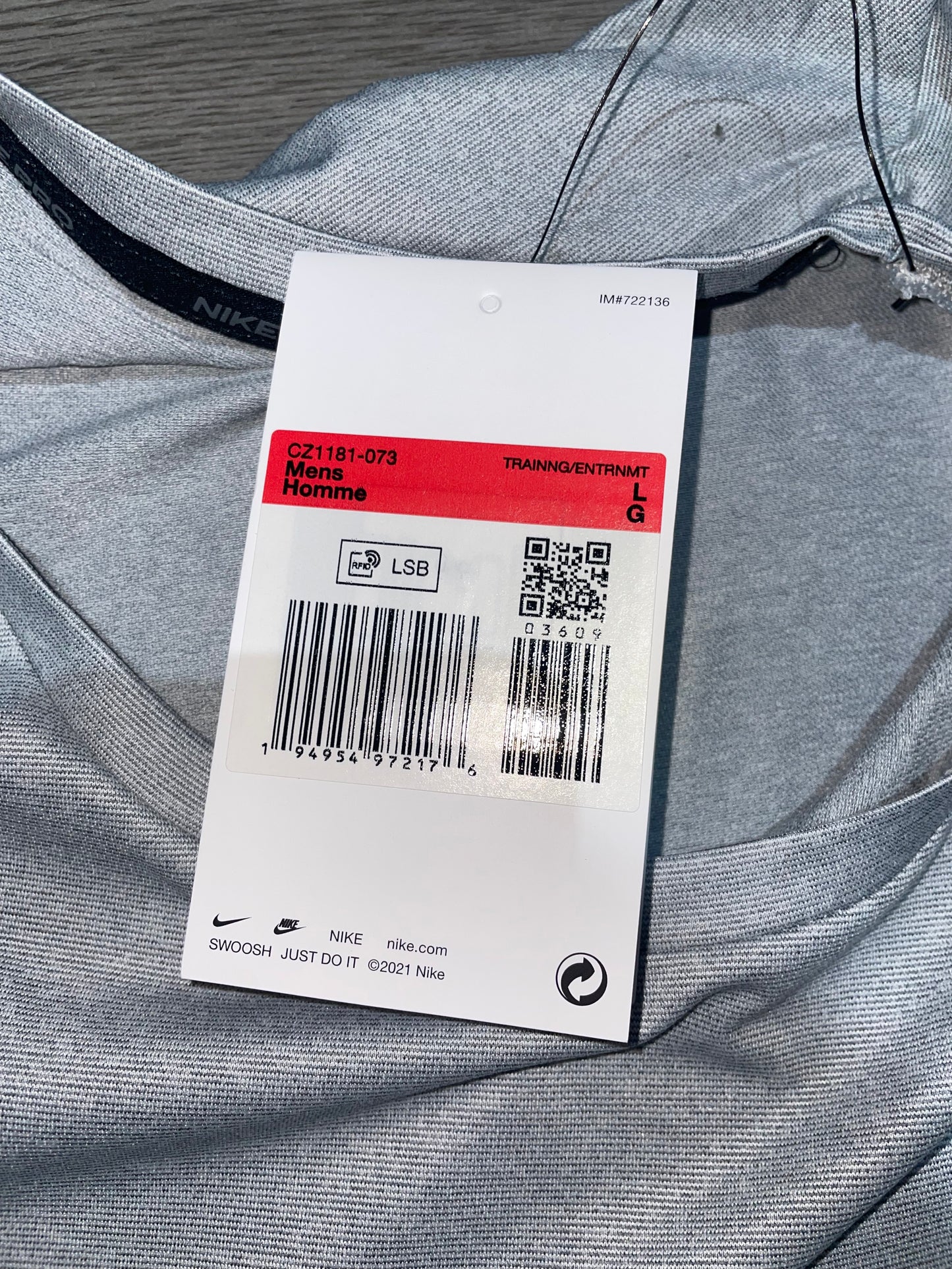 Nike running set Grey