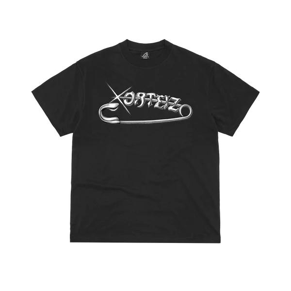 Corteiz Safety Pin Tee - Black