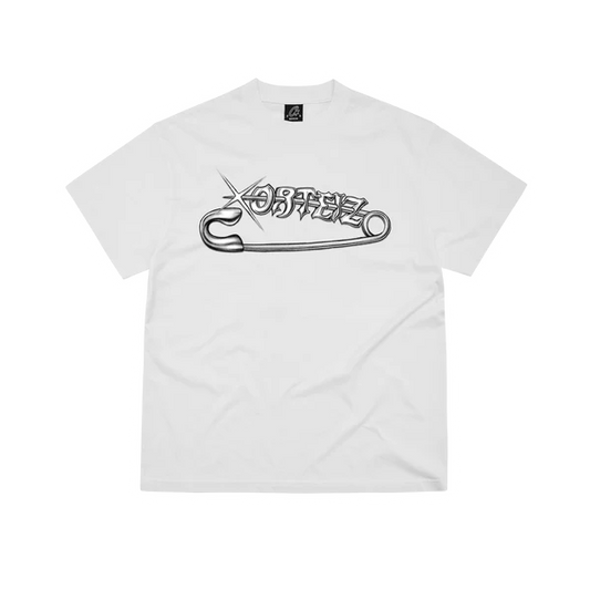 Corteiz Safety Pin Tee - White