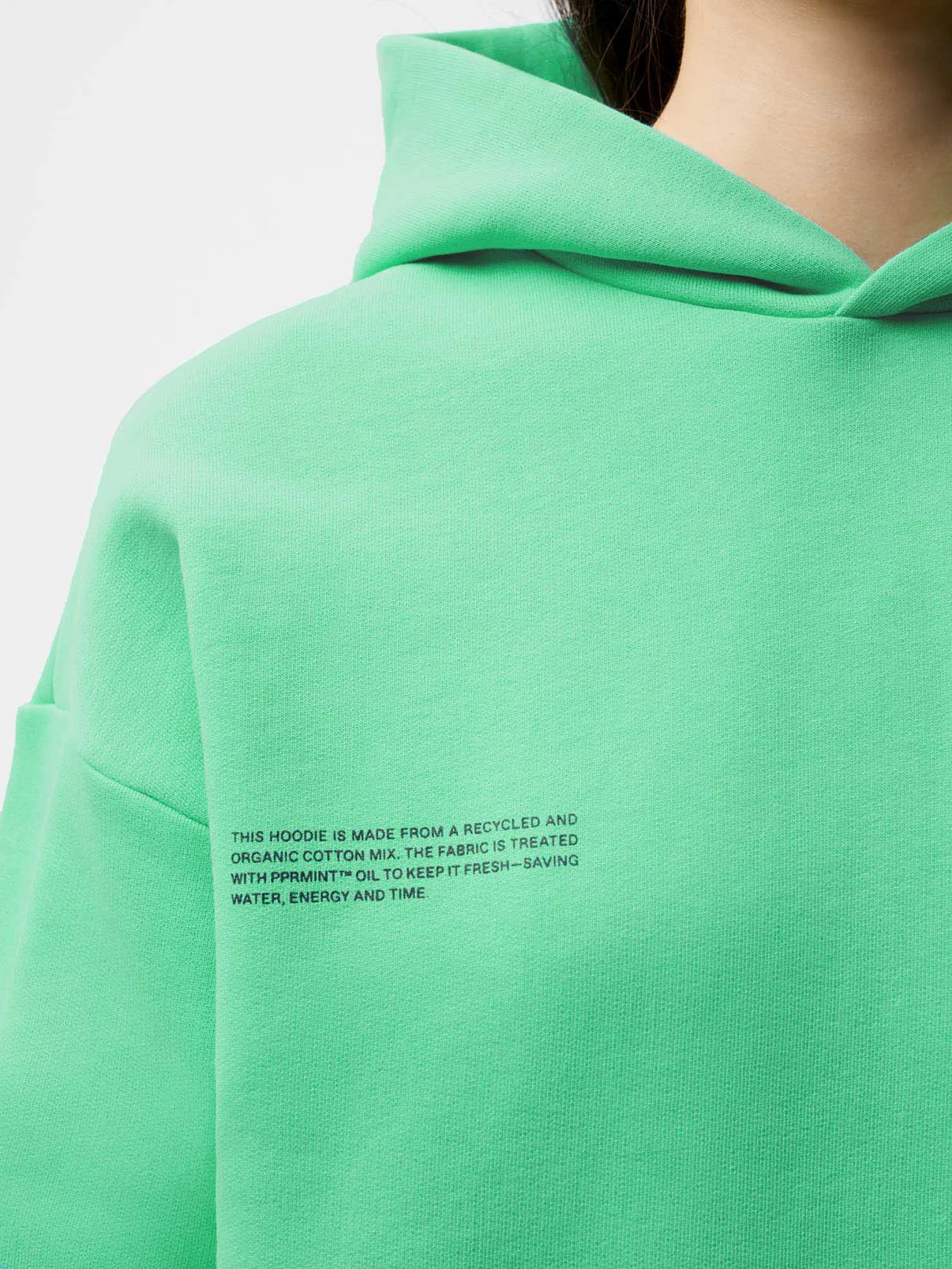 Pangaia 365 Heavyweight Hoodie - Spearmint Green