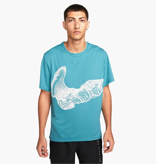 Nike Dri-FIT UV Run Division Miler - Blue / Teal