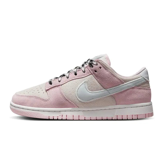 Nike Dunk Low Pink Foam Suede