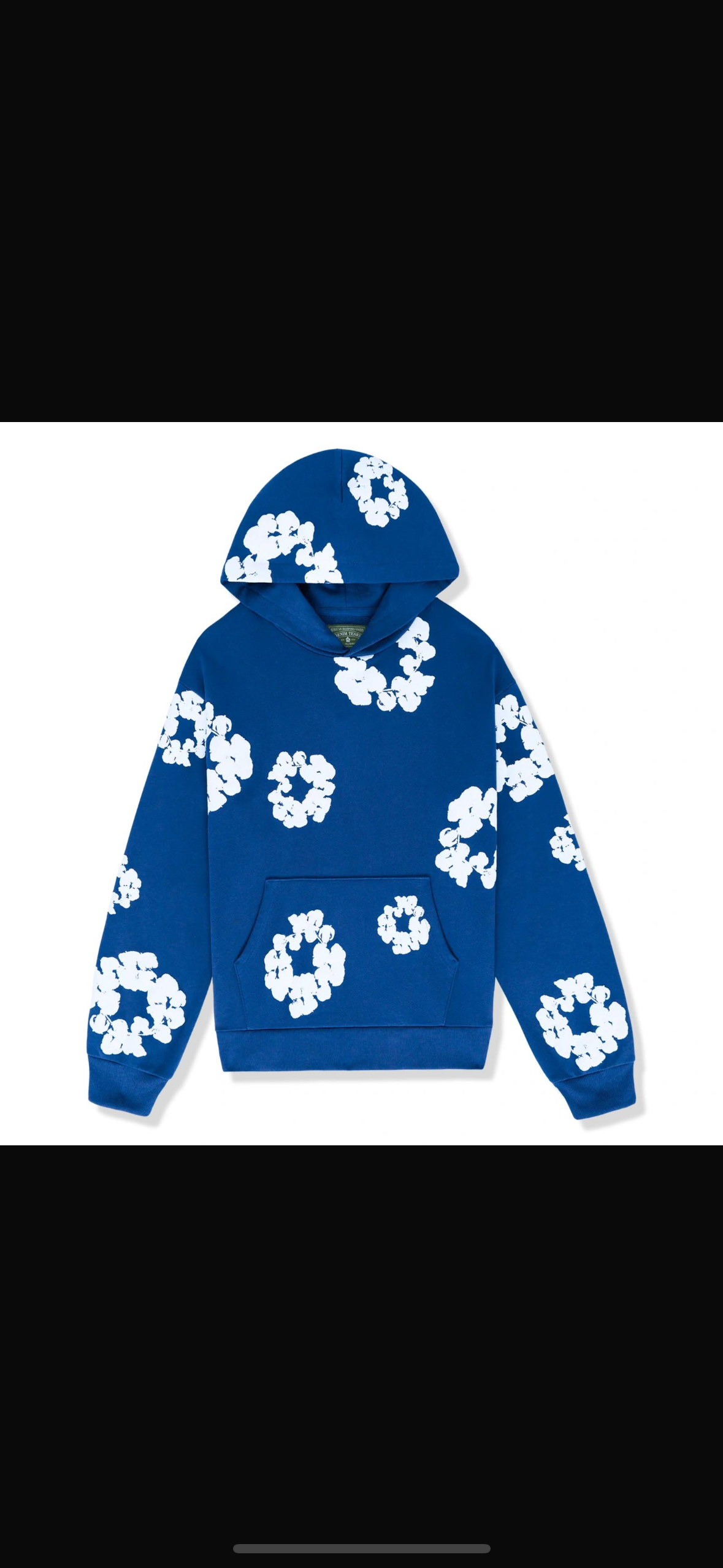 Denim Tears Hoodie - Blue