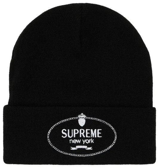 Supreme New York Black Beanie
