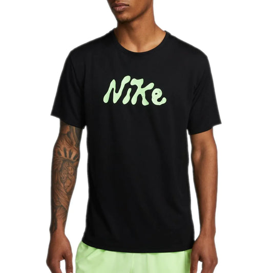Nike Dri-Fit UV Miler Studio SS Running Top