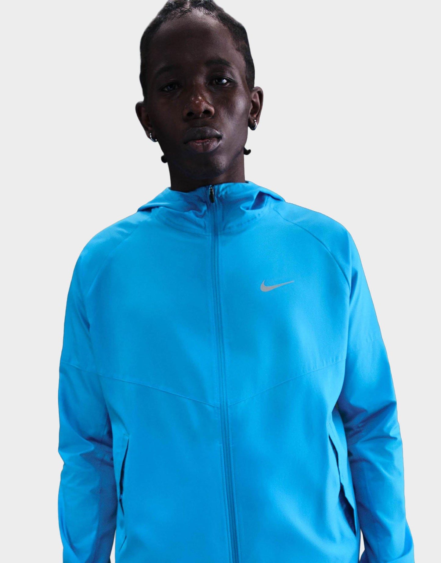 Nike Repel Miler Mens Running Jacket Hero Blue